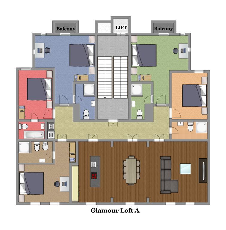 Residence Glamour Premium Prag Eksteriør billede